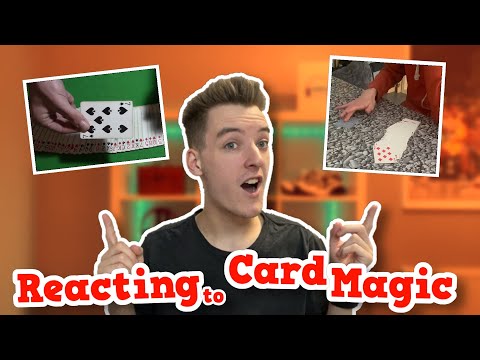 [ASMR] Reacting to CARD MAGIC