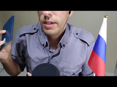 ASMR roleplay imigração russa