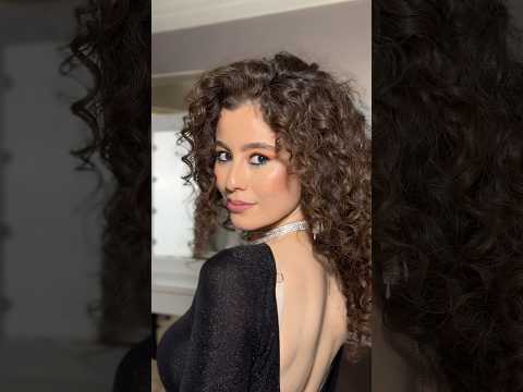 Curly hair styling #asmr#curlyhair