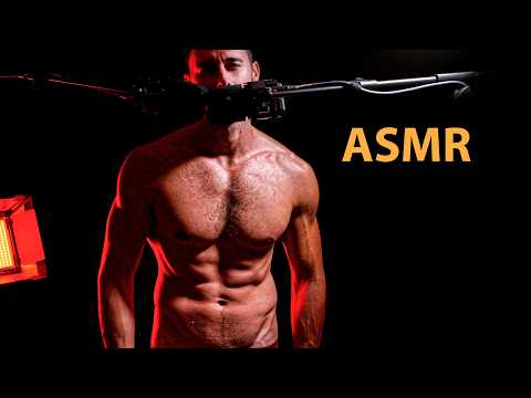 Shirtless Muscle ASMR🌙Intense Ear to Ear Whispers💤 Protecting You to Sleep