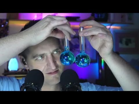ASMR Relaxing Water Globes No Talking #Satisfying #SleepAid #MaleASMR