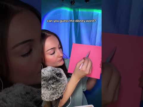 ASMR Guess the Disney Word