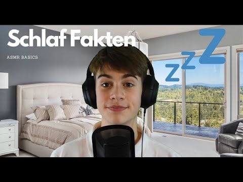 [ASMR] Interessante Schlaf Fakten | Deutsch | ASMR Basics