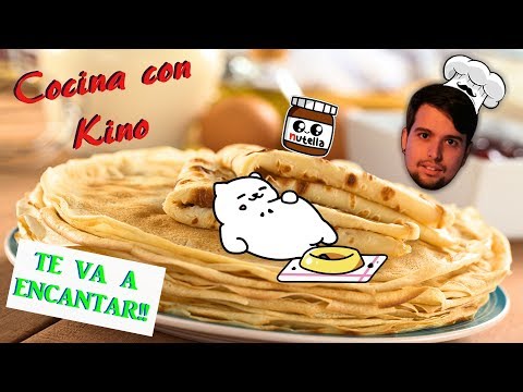 ASMR en español 😊💕 Cocina con Kino Sonidos 3D 😺 Crepes