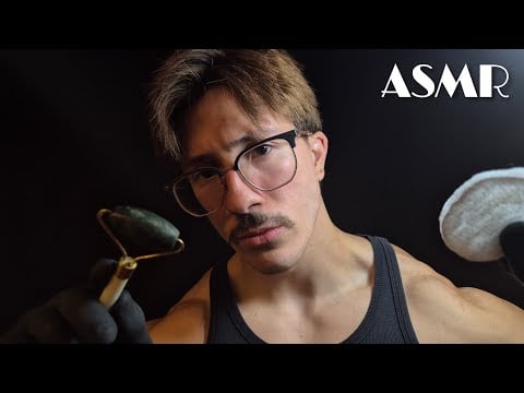 ASMR - Você Vai Dormir IMEDIATAMENTE Com essa Limpeza de Pele Premium