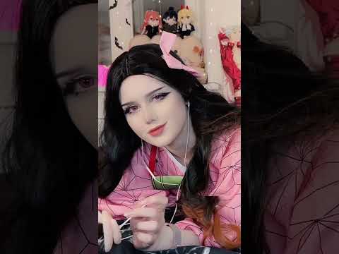 ASMR Nezuko Demon Slayer Cosplay #asmr