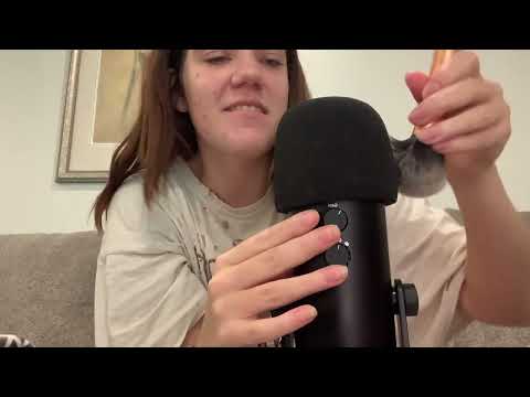 ASMR | Fast & Aggressive Mic Triggers | Mic pumping, scratching, brushing etc.
