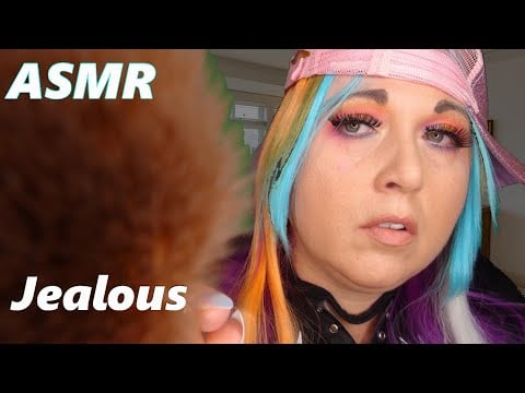 ASMR Jealous Friend Does Your Makeup Roleplay (Tapping, Makeup Triggers, Personal Attention)