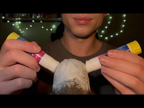 ASMR | Glue Stick on Mic for Ultimate Tingles ✨