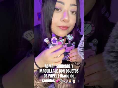 ASMR | SKINCARE Y MAKEUP 🧴💄 #asmrvideo #newjournal #asmrcommunity #asmr #asmrsounds