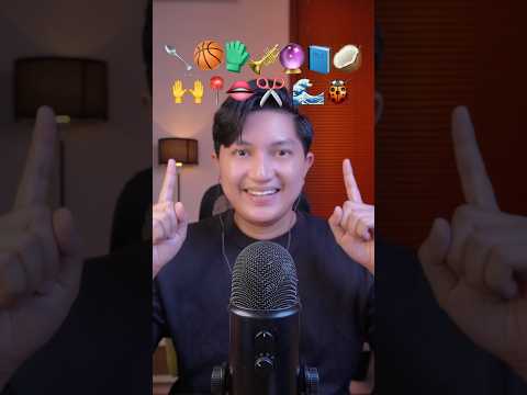 Emoji Challenge ASMR #asmr #relax #triggersforsleep #asmrsleep #emoji
