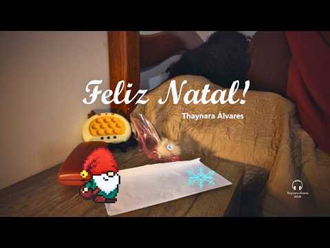 ASMR • Embrulhando seu presente de Natal 🎁 Papel, lápis & decisão difícil