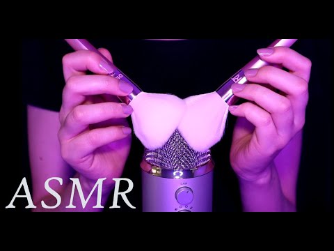 ASMR Deep Mic Brushing🤤😴 (No Talking)