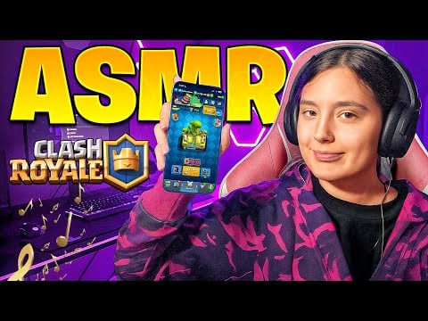 asmr playing clash royale!!  (grinding to 10k trophies)