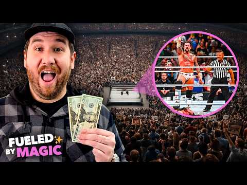 I Tried WWE's Cheapest Seat