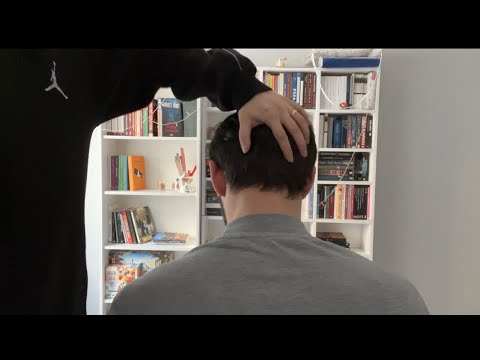 Hair Scratching ASMR  with Massager