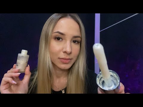 EU VOU TE MAQUIAR PARA UM SONO PROFUNDO 💤 (ASMR CASEIRO)