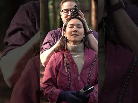 Satisfying Pinecone ASMR #asmr #relax #asmrsounds