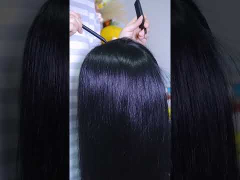 scalp check and hair brushing asmr to sleep and attention