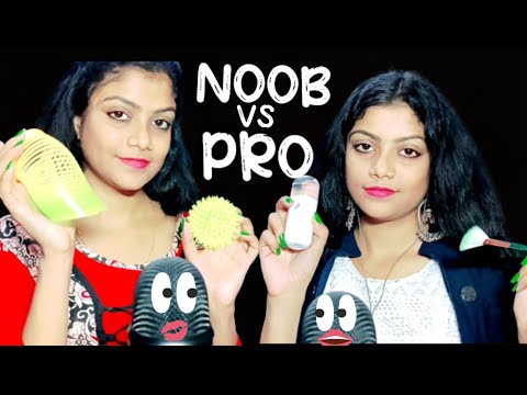 ASMR NOOB VS PRO ASMRTiST ⚡