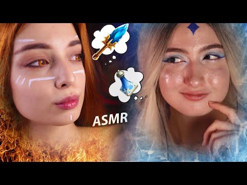 💫 АСМР ЛИНА И ЦМ пойдут с ТОБОЙ на линию 🤭 | asmr dota 2 | @Мурчащая_ночь