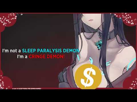 [F4M] Visited by a Cringe Demon [Demon Speaker] [Depressed Listener] [Rainfall] [Comfort]