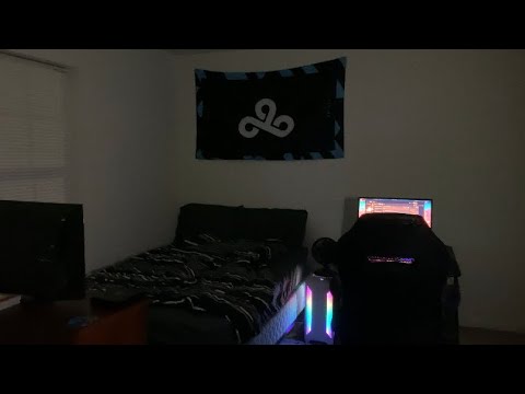 ASMR Tapping Around My Boyfriend’s Room