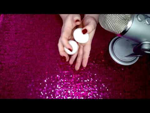 ASMR Egg tapping, scratching and handling (no talking)