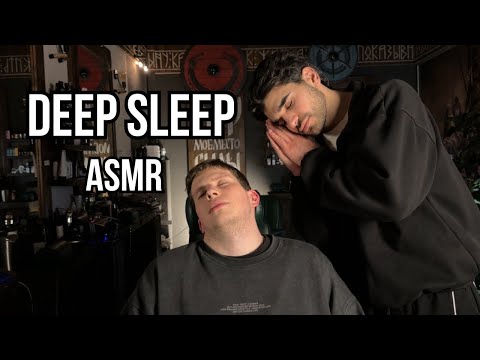 ASMR Whisper Roleplay  Stereo 3D Scalp, Neck & Shoulder Massage for Men
