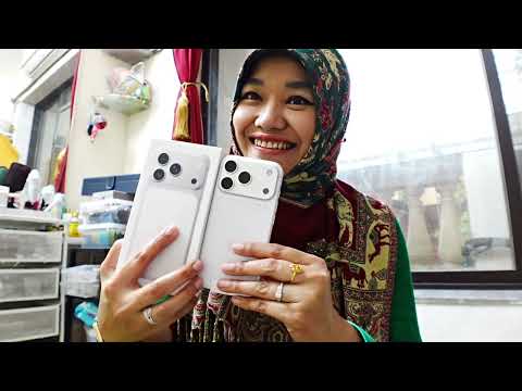 ASMR soft spoken - my better half’s iphone 17 pro silver is here!!!