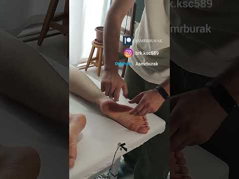 REFLEXOLOGY MASSAGE TURKISH THERAPY FOR FEET #satisfying #relaxing #asmr #shorts #massage