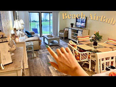 ASMR Tapping Around Beach AirBnb (camera tapping, whispers, LOFI)