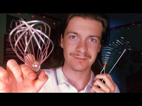 [ASMR] The Kitchen Utensil Massage | Visual ASMR Triggers | Actual Camera Touching and Tapping