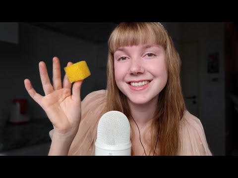 ASMR 💛 Yellow Sponge Sounds