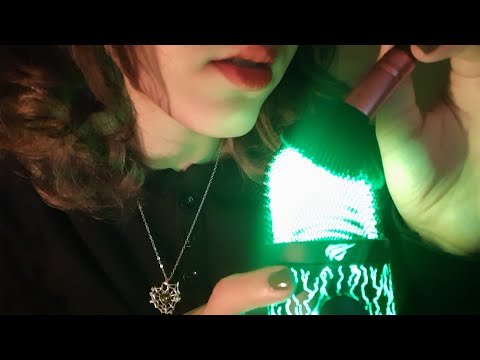 ASMR | Brushing mic + mouth sounds 🎤