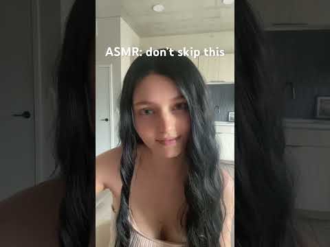 don’t skip 🤍#asmr #girlfriendasmr #whisper #cozyasmr #tingles