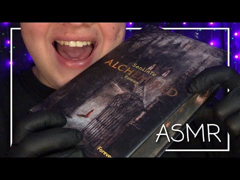 ASMR ALCHEMISED - SenLinYu Book Unboxing! 💜📚 (Deutsch/German)