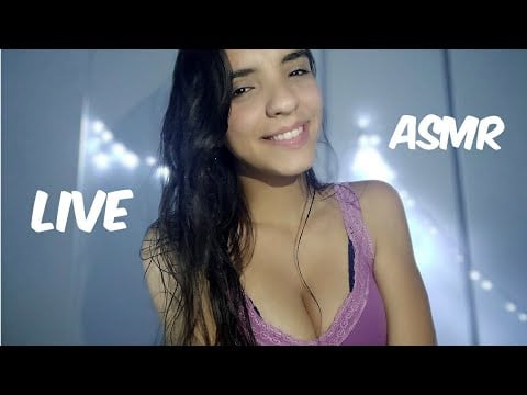 LIVE ASMR -  COM VÁRIOS GATILHOS