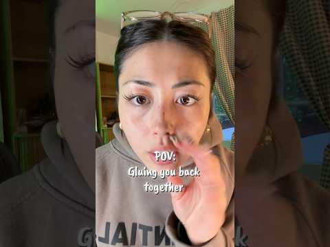 ASMR pov: gluing you back together #asmr