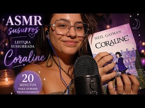 ASMR Susurrando Coraline 🌙 20 minutos para dormir rápido! 💤