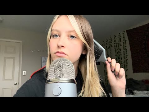 ASMR Hair Play, Hair Brushing, etc!