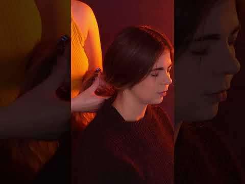 asmr swedish scalp massage on a real person