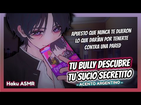 ASMR Roleplay - Bully descubre tu secreto😦- Haku ASMR