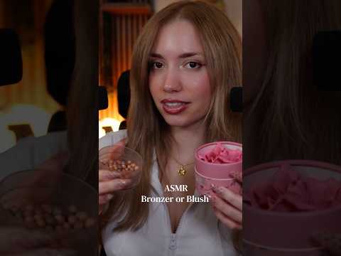 Blush or Bronzer ? #asmrsounds