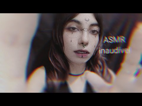 ASMR INAUDÍVEL INTENSO, TOQUES REAIS NA TELA E TOCANDO NO SEU CABELO