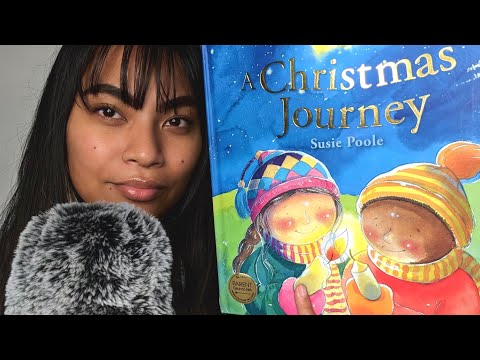 ASMR Reading You A Christmas Book For Sleep And Relaxation, Flipping Pages Sounds, Whispers