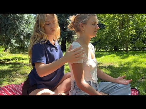 ASMR in the park: Lofi Light Touch and Heavenly Hair Play