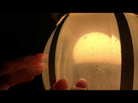 Ambers ASMR- tingly snow/ice sounds ~ fast tapping + visual triggers (old video) 🤍