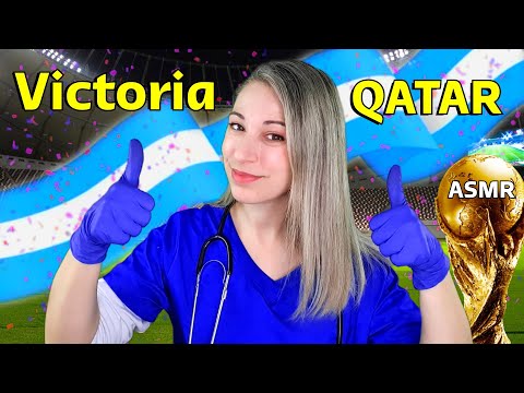 ASMR | MÉDICO de FÚTBOL cura tu Euforia del Mundial | Realplay | SusurrosdelSurr