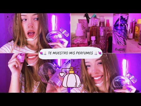 Sonidos relajantes con mis perfumes 🌸 | Triggers con tapitas | Andrea ASMR 🦋